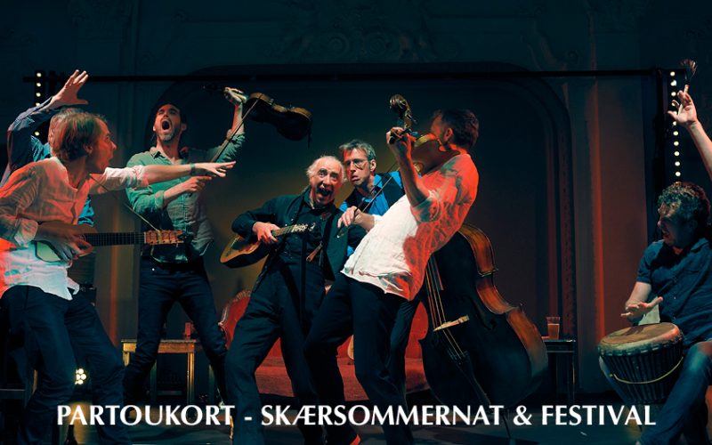 Skærsommer og Festival partoukort mindre